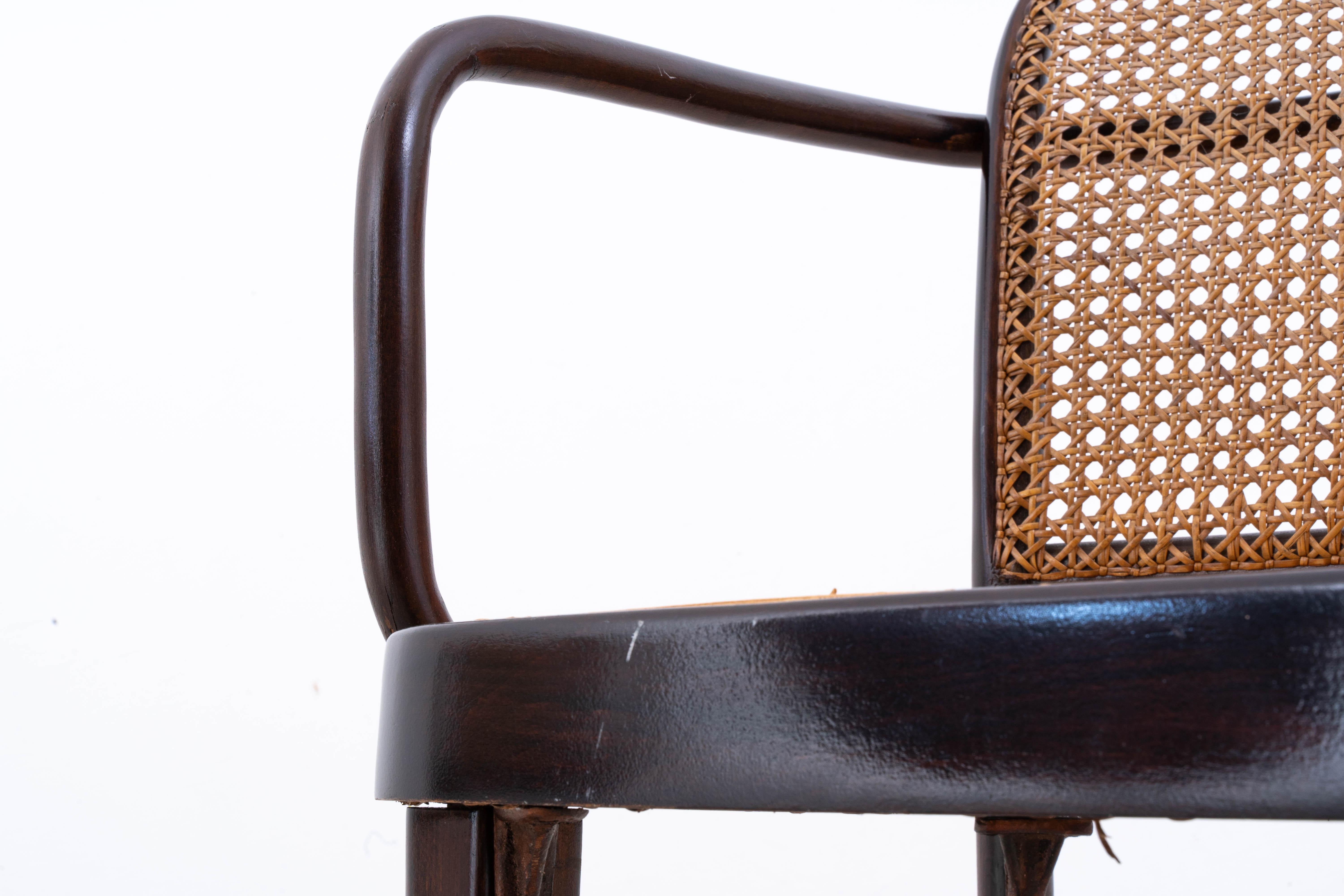 Sillón Josef Hoffmann - Model No. A 811/F para Thonet en venta 1