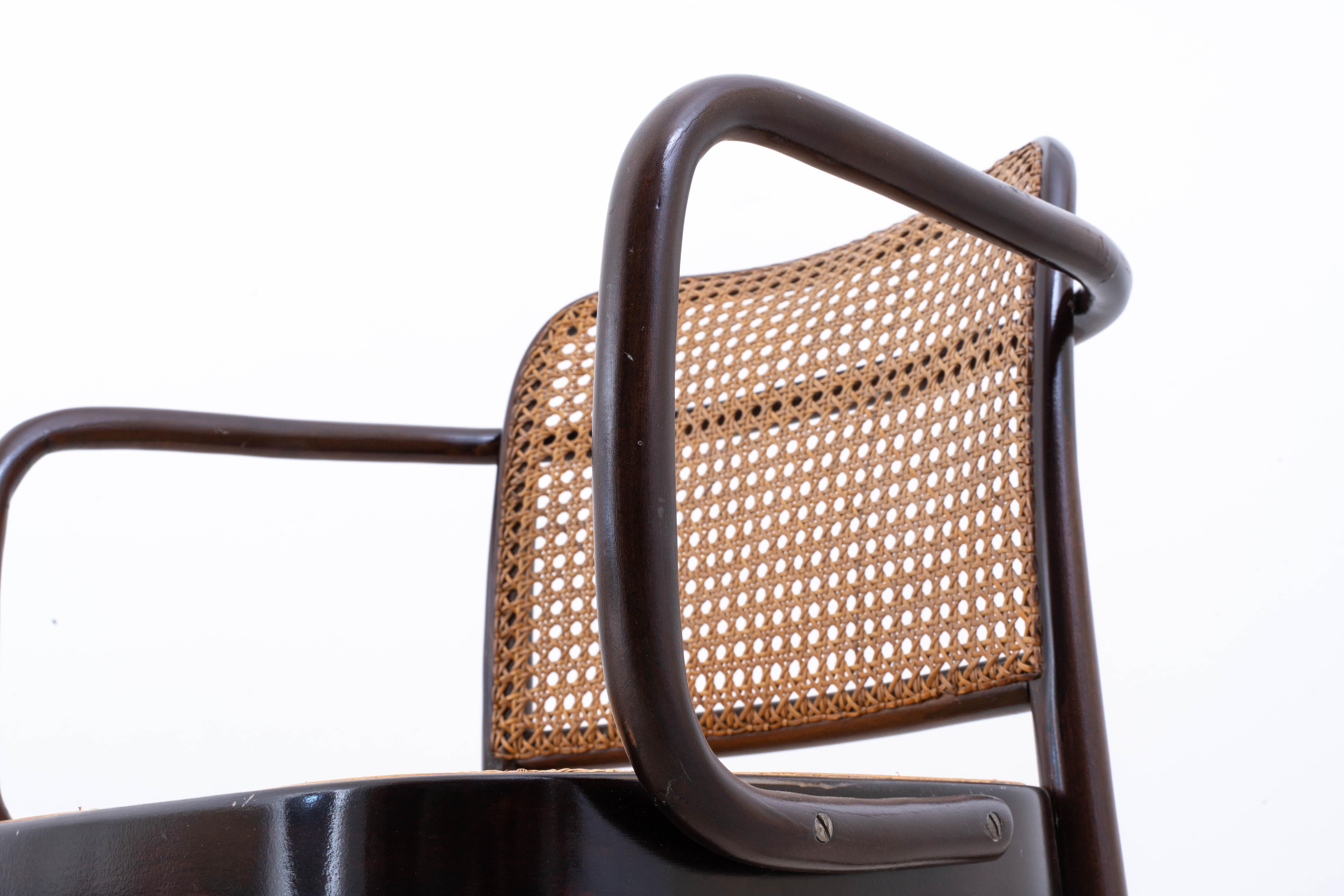 Sillón Josef Hoffmann - Model No. A 811/F para Thonet en venta 2