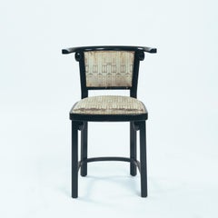 Josef Hoffmann Art Nouveau Fledermaus bat chair by Thonet, set of 2