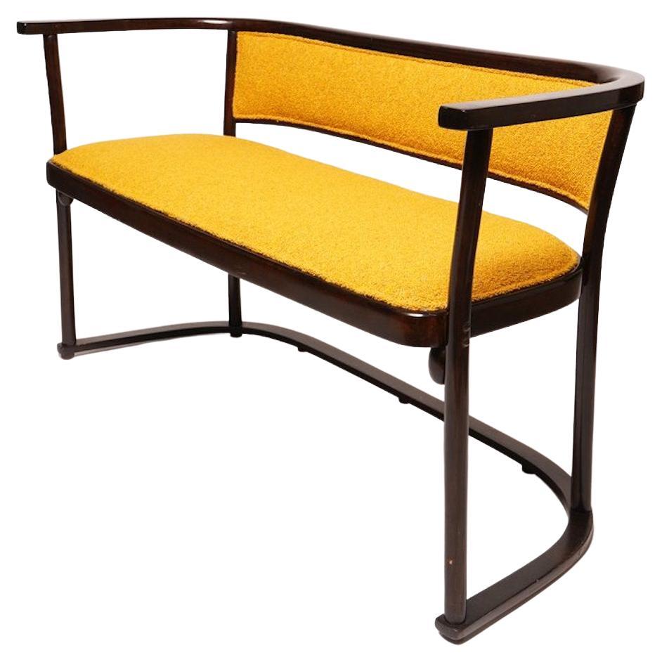 Josef Hoffmann Attributed Bentwood Loveseat/Bench for Thonet