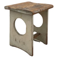 Antique Josef Hoffmann attributed stool from the collection of JF Chen