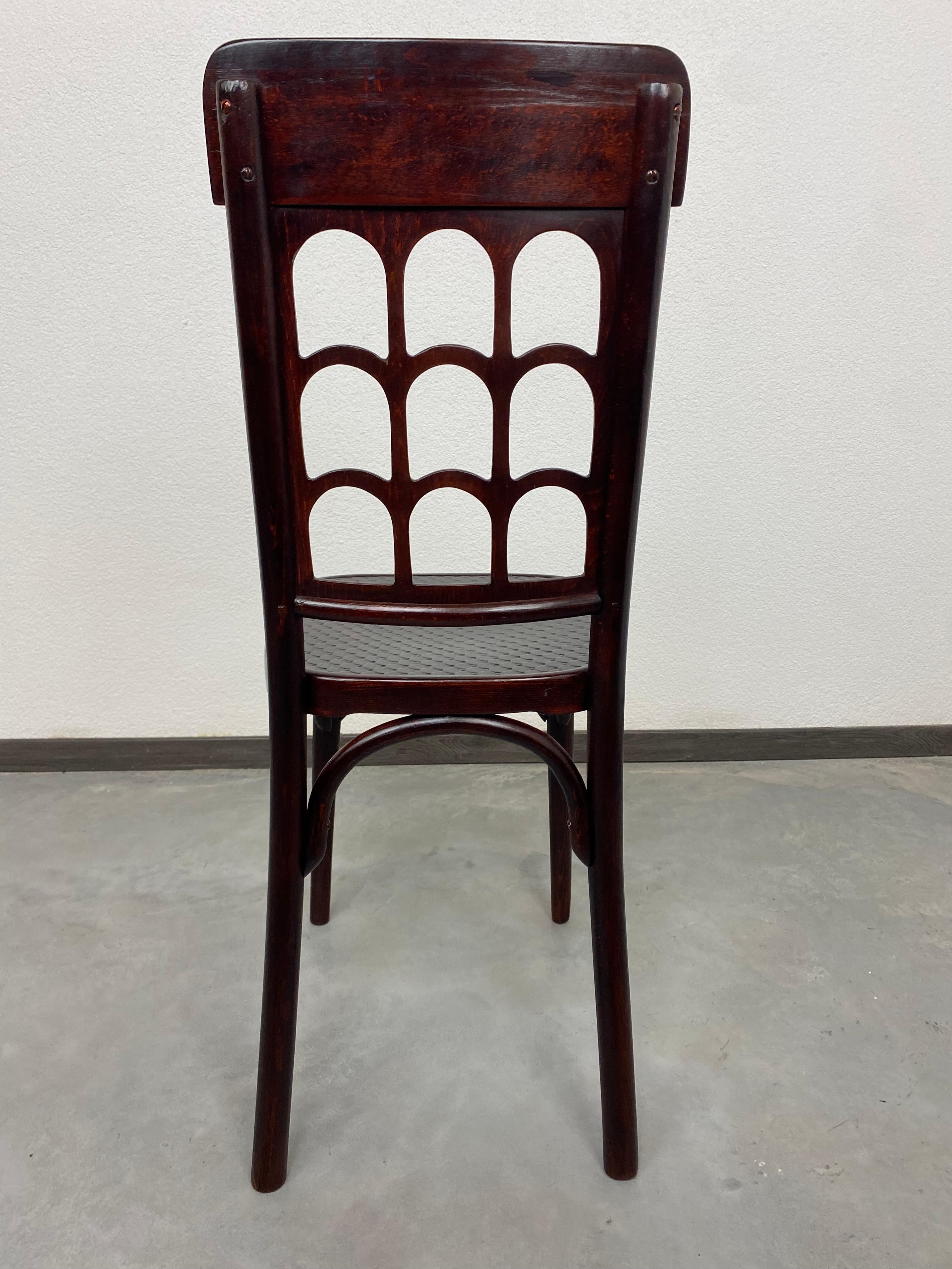 Bentwood Josef Hoffmann Beehive Dining Chairs For Sale