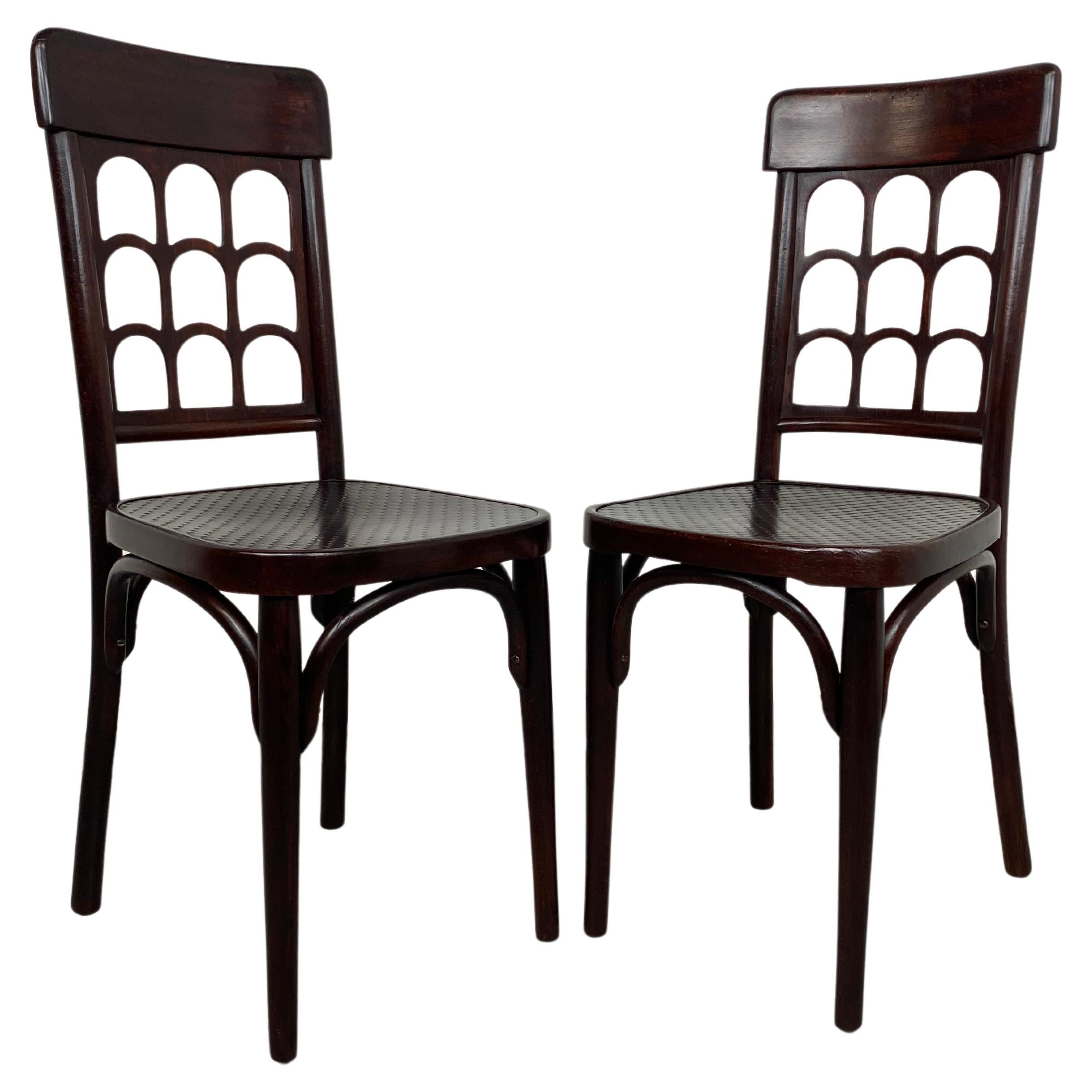 Josef Hoffmann Beehive Dining Chairs