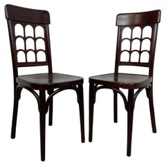 Chaises de salle à manger ruche Josef Hoffmann