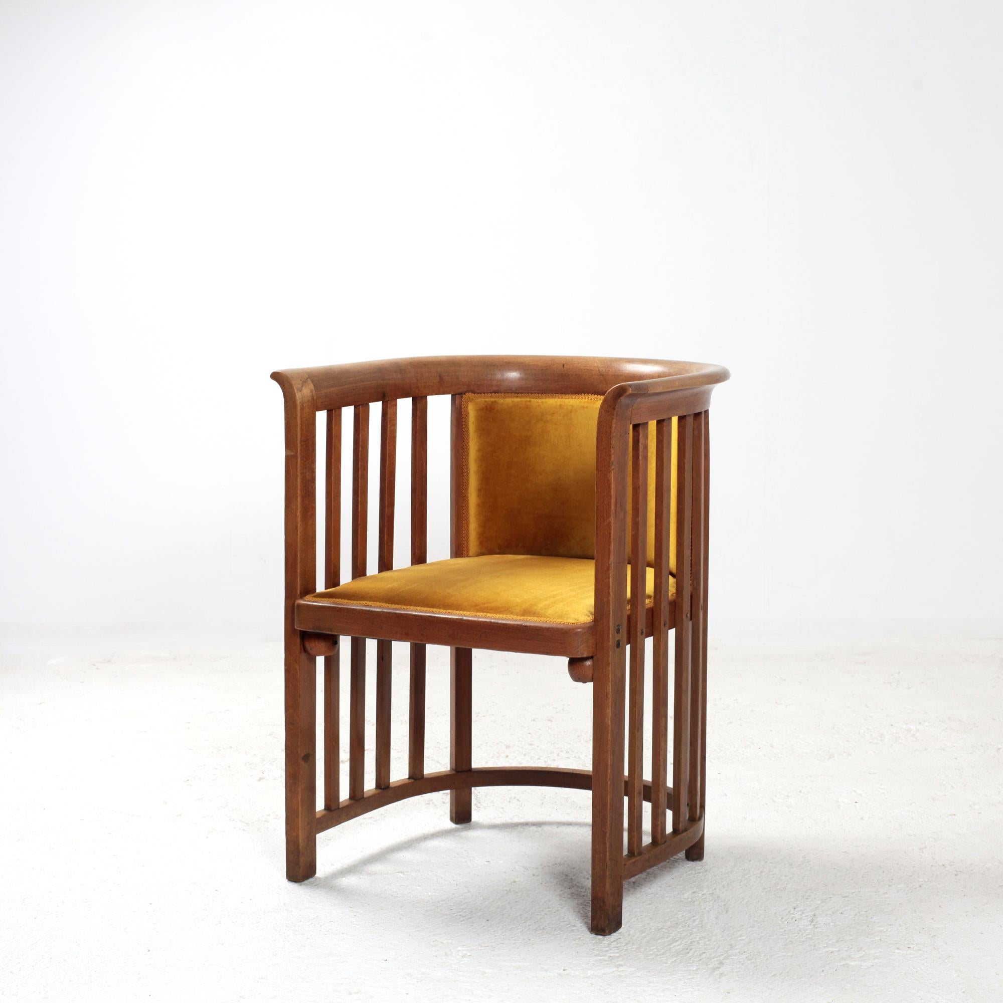 Vienna Secession Josef Hoffmann Bentwood Armchair for Jacob and Josef Kohn, Vienna circa 1900 For Sale