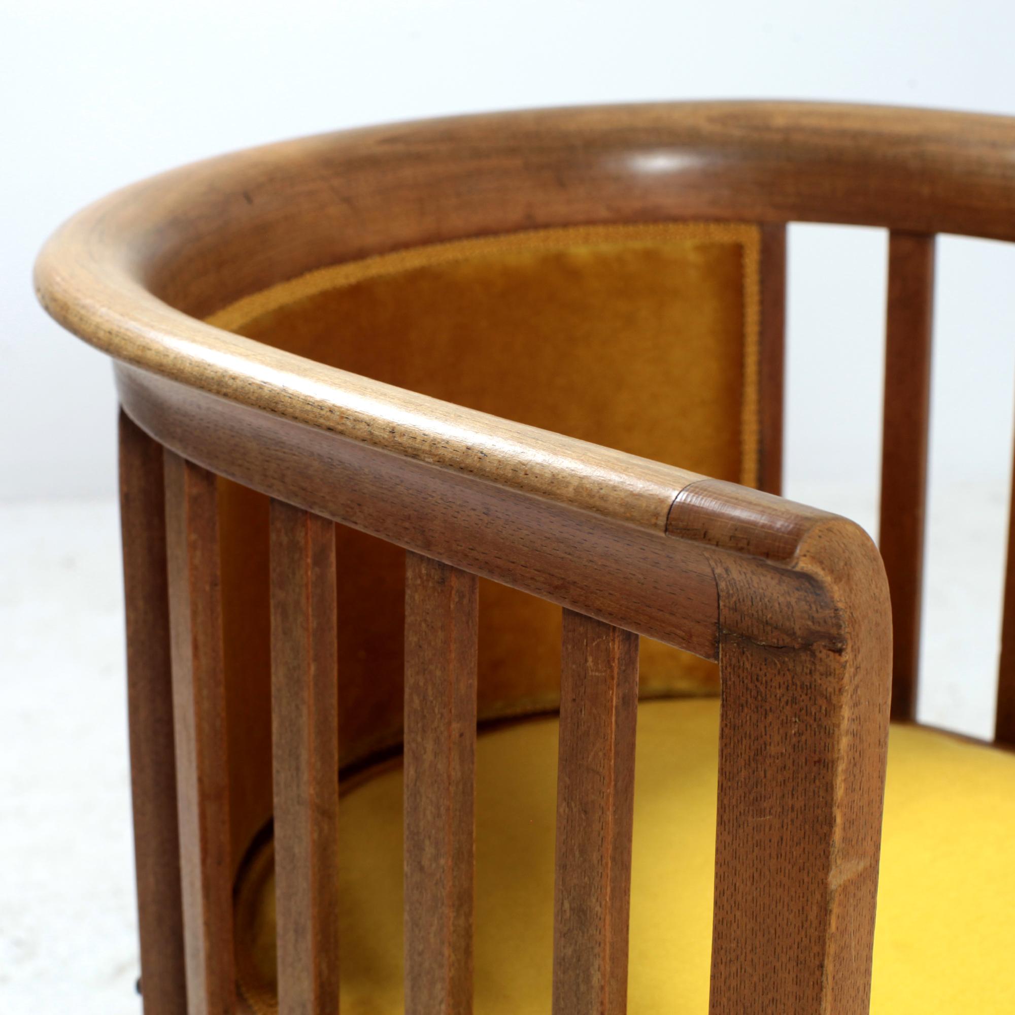 Beech Josef Hoffmann Bentwood Armchair for Jacob and Josef Kohn, Vienna circa 1900 For Sale