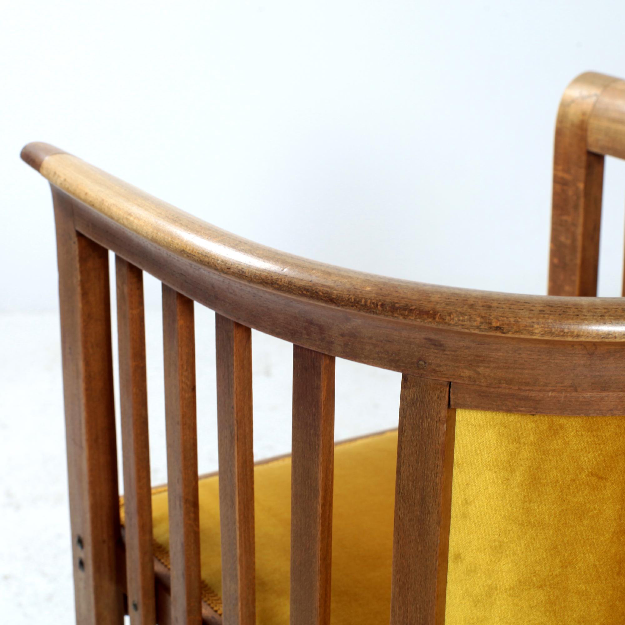 Josef Hoffmann Bentwood Armchair for Jacob and Josef Kohn, Vienna circa 1900 For Sale 1