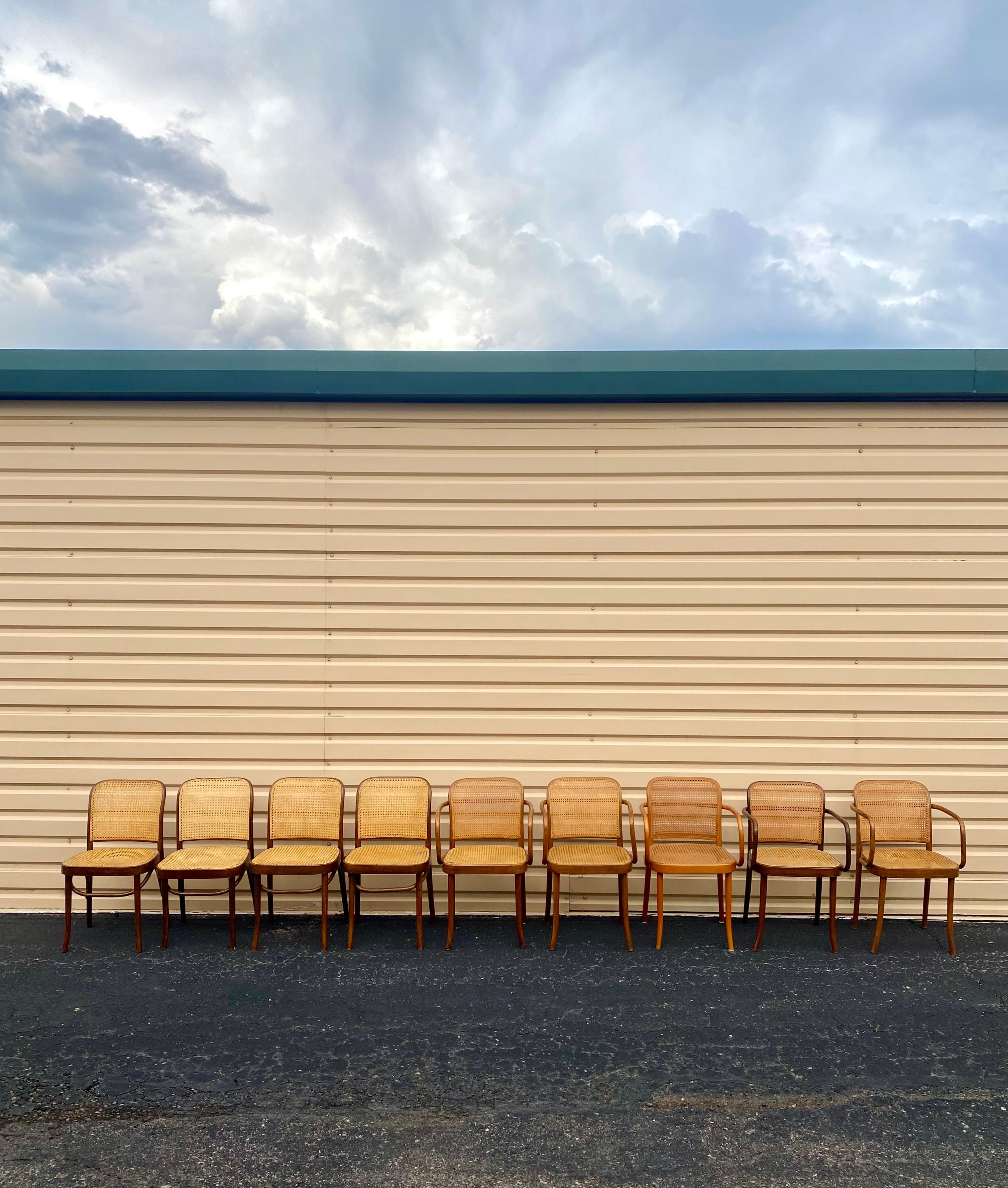 20th Century Josef Hoffmann Bentwood & Cane 