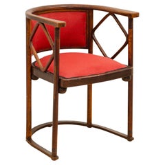 Josef Hoffmann bentwood chair from the Fledermaus cabaret, 1905