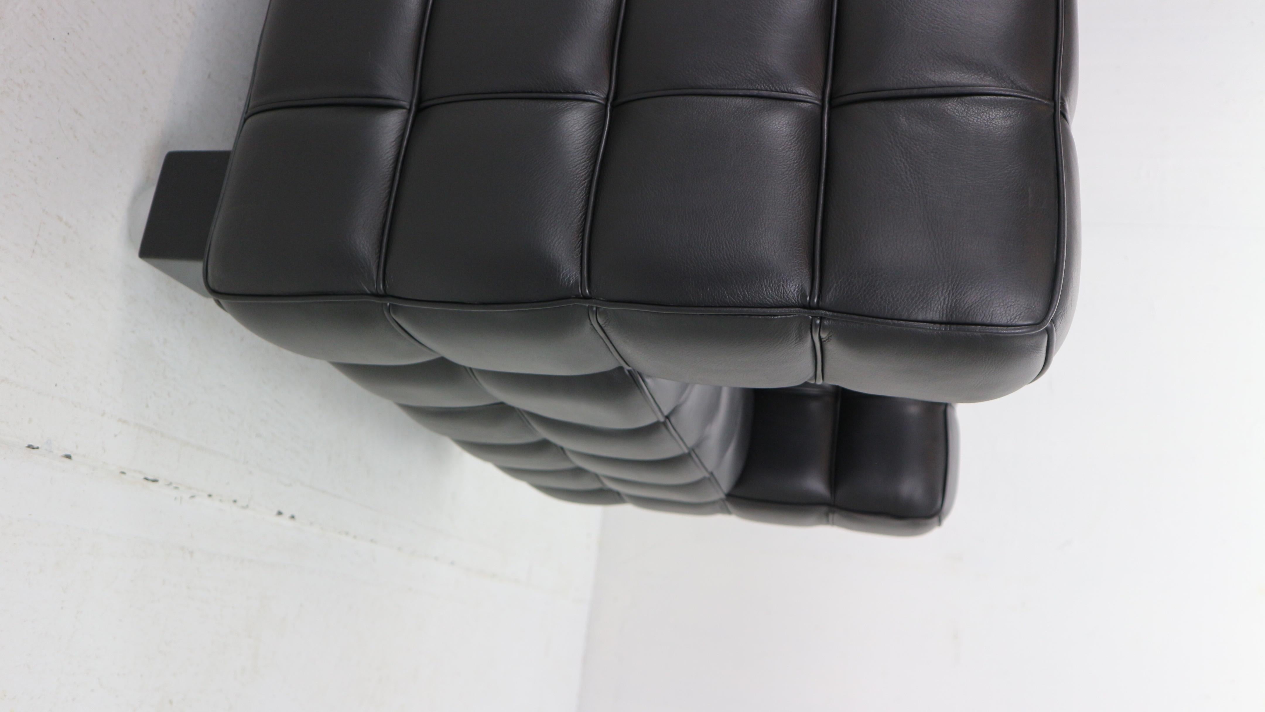 Josef Hoffmann Black Leather 