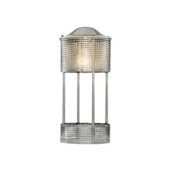 Josef Hoffmann Brass Table Lamp Wiener Werkstaette, Re Edition