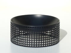 Josef Hoffmann by Bieffeplast 1970 Weiner Werkstatte Ciotola bianca o nera