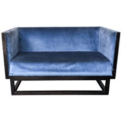 Josef Hoffmann Cabinet Sofa Loveseat by Wittmann 1903