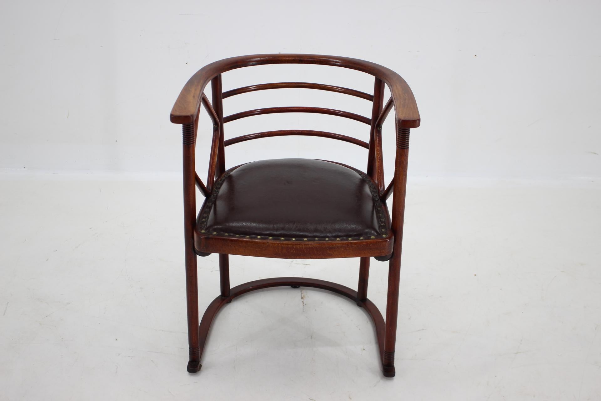 Josef Hoffmann Fledermaus Chair Model 728, 1910s In Good Condition In Praha, CZ