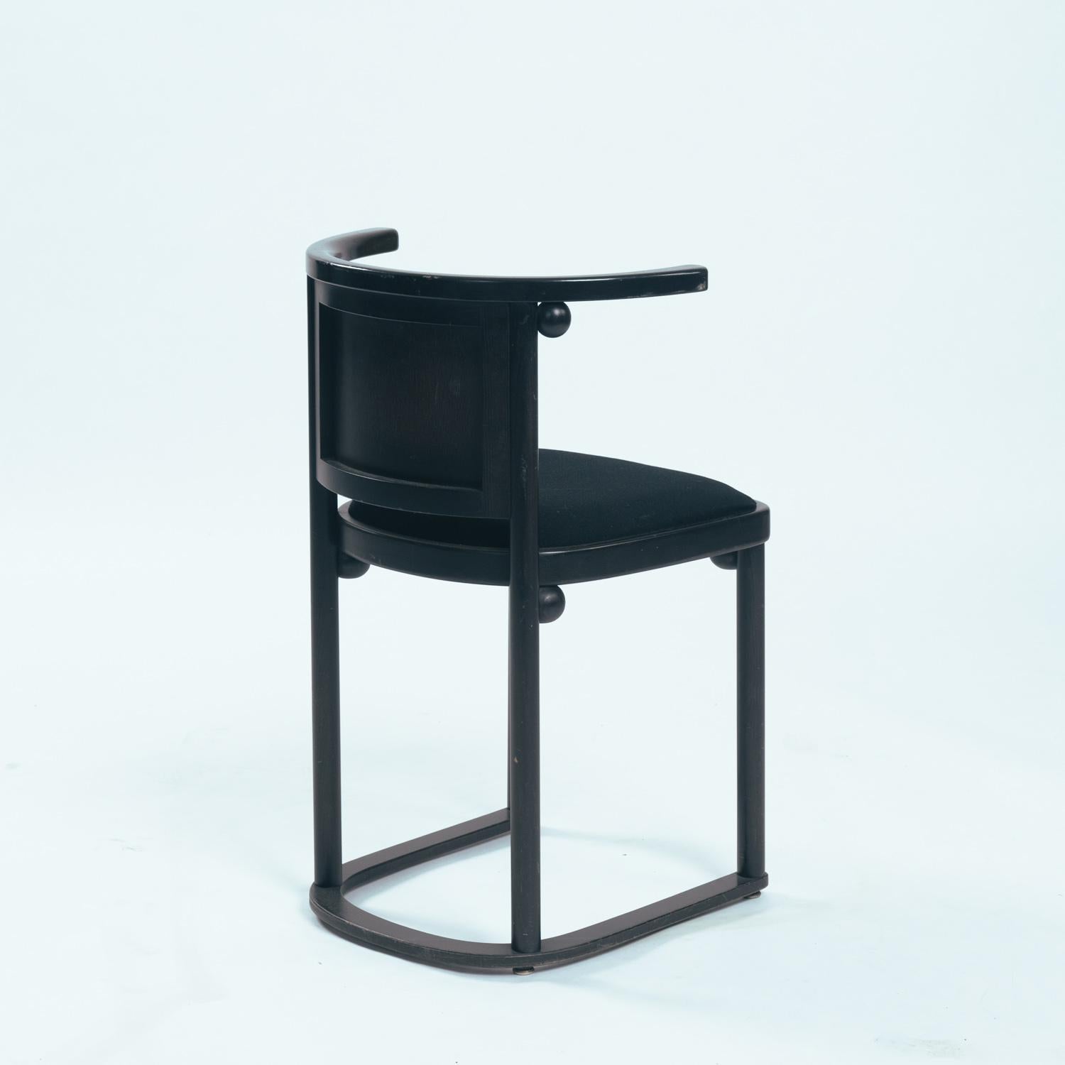 Josef Hoffmann Fledermaus chairs by Wittmann, Art Nouveau, Austria 1920s 9