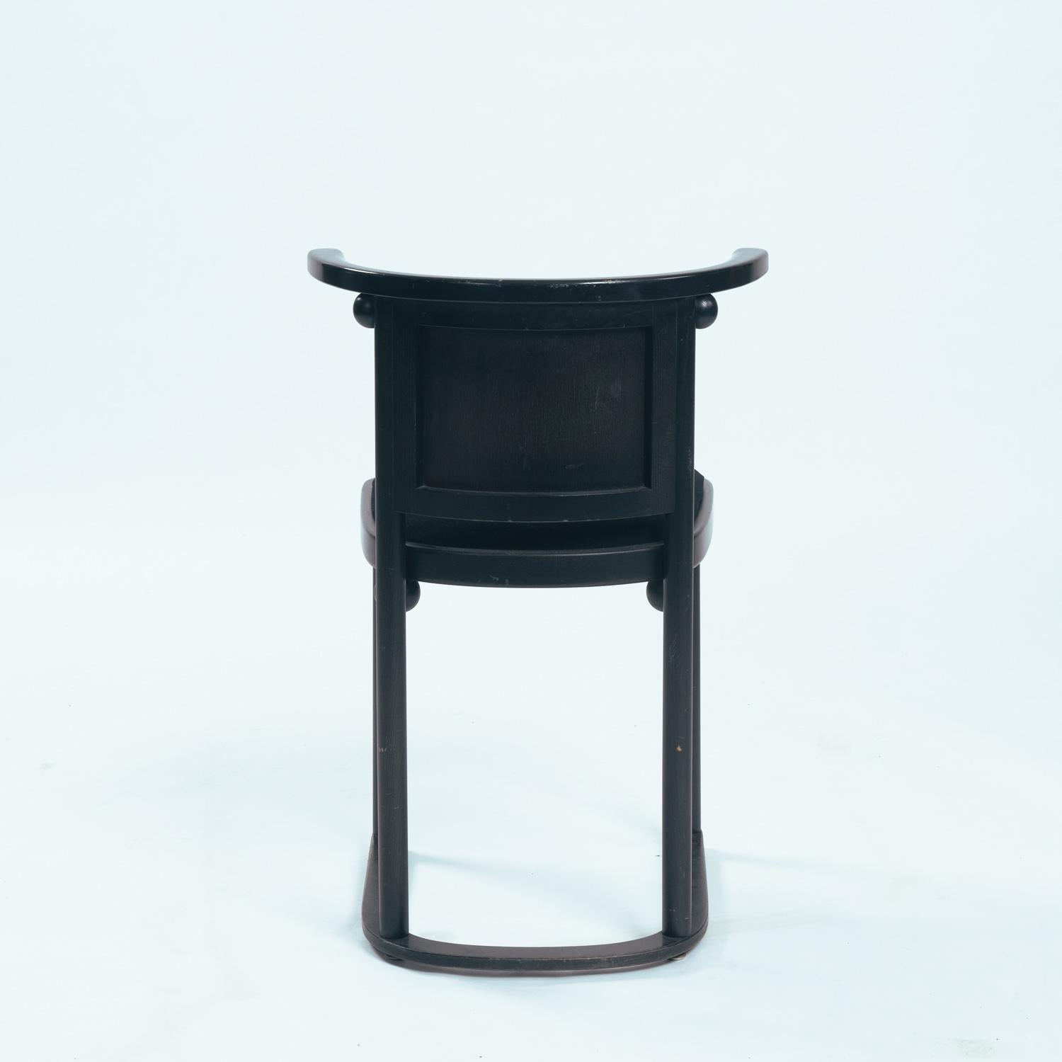Josef Hoffmann Fledermaus chairs by Wittmann, Art Nouveau, Austria 1920s 10