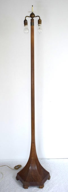 Josef Hoffmann: Floor lamp model "Candelaber" for Wiener Werkstätte