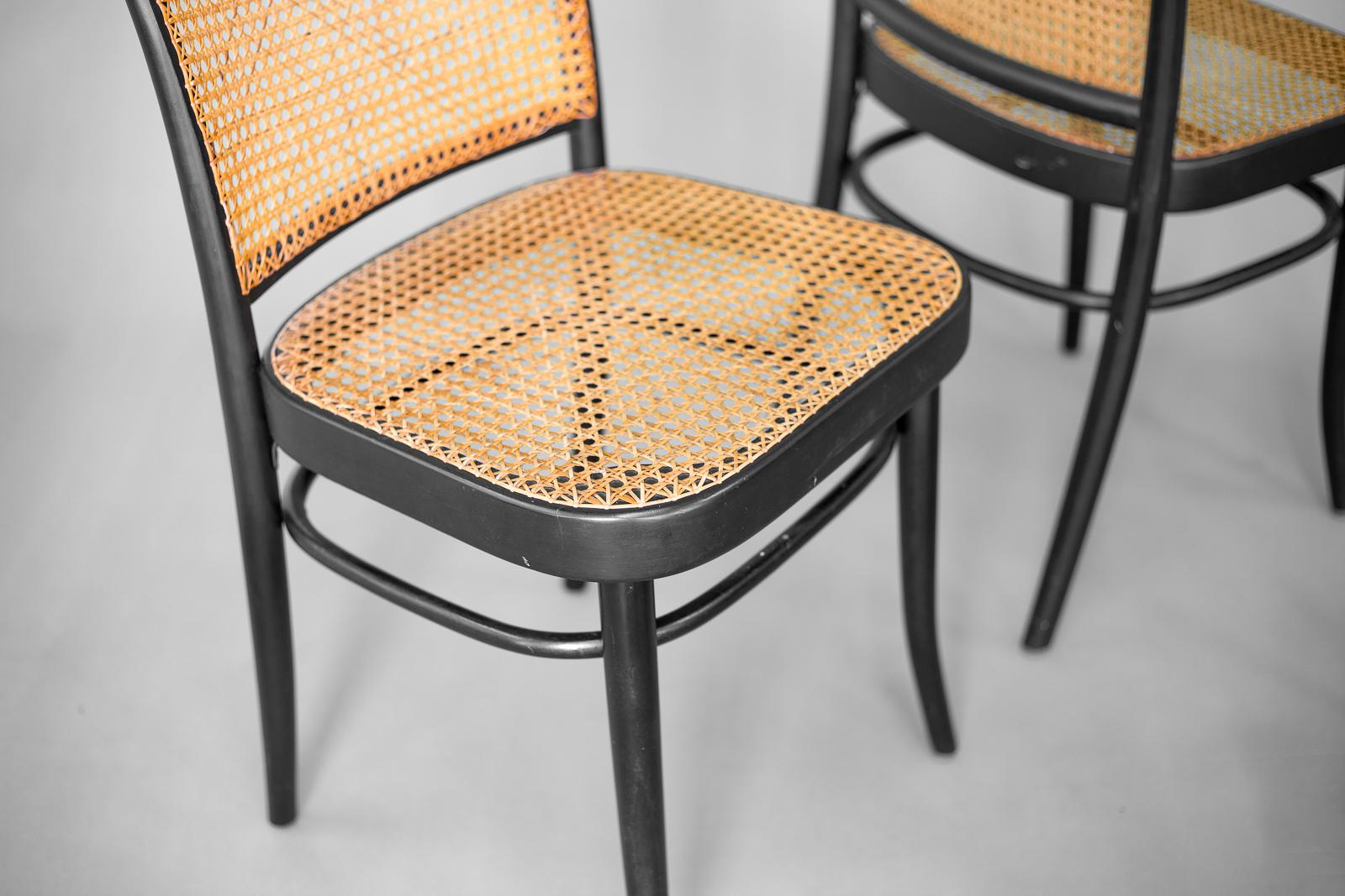 Josef Hoffmann for Stendig 811 Prague Chairs In Good Condition In Brooklyn, NY