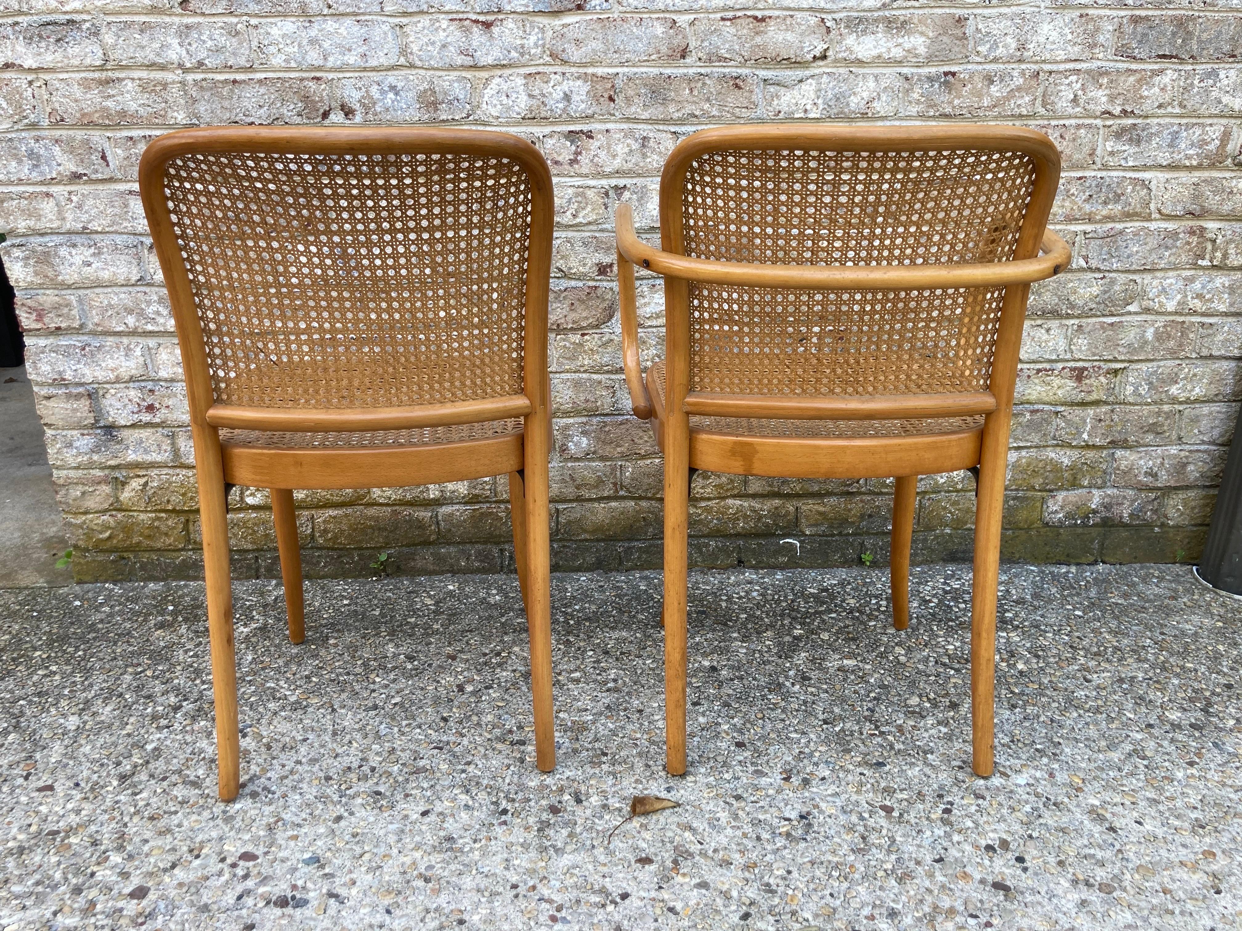 Josef Hoffmann for Stendig Dining Chairs For Sale 1