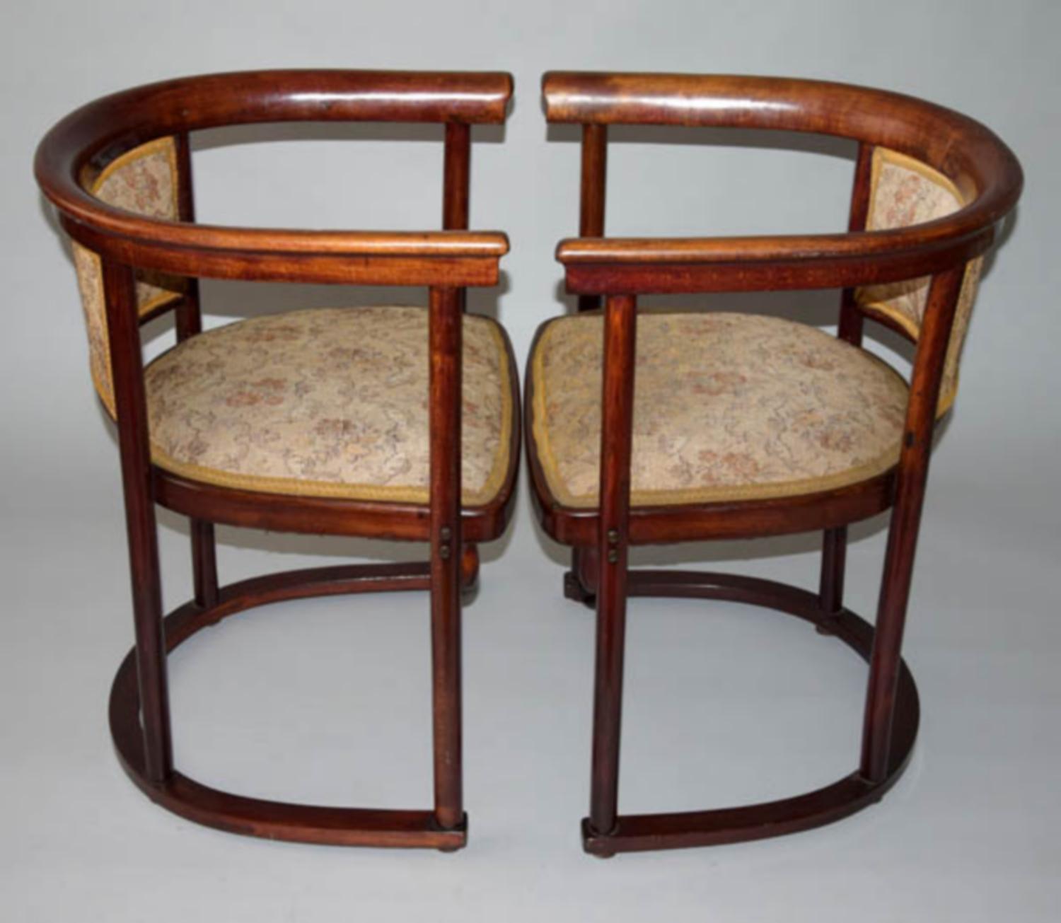 Josef Hoffmann for Thonet Living Room Set, 1910s 3