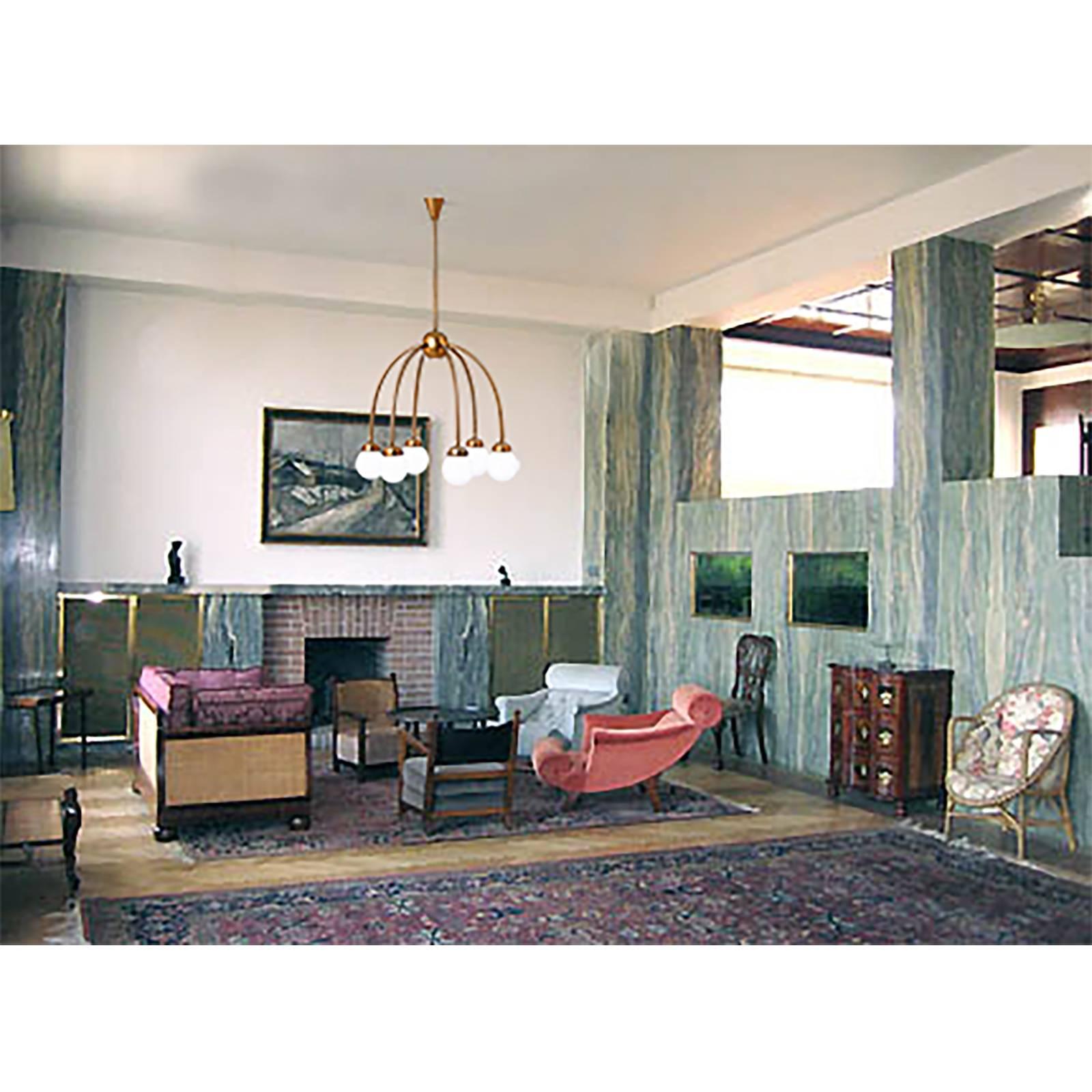 Josef Hoffmann für Wiener Werkstaette, Deckenleuchte im Art déco-Stil, Neuauflage im Zustand „Neu“ im Angebot in Vienna, AT