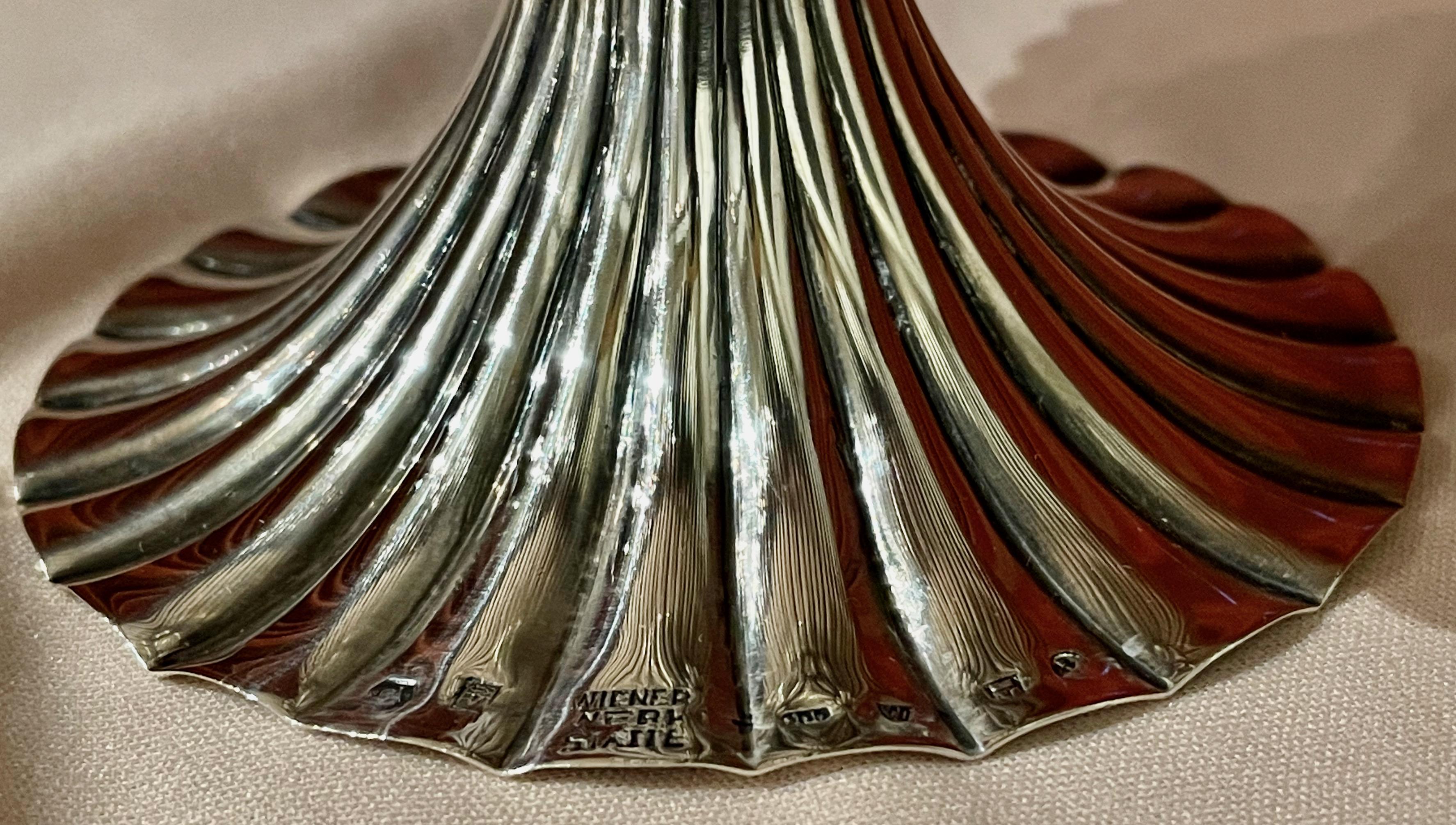 Josef Hoffmann for Wiener Werkstatte Vienna circa 1920 Silver Dish In Good Condition For Sale In Oakland, CA