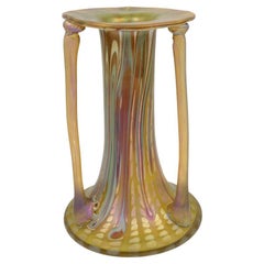 Josef Hoffmann Franz Hofstoetter Glass Vase Loetz, circa 1900