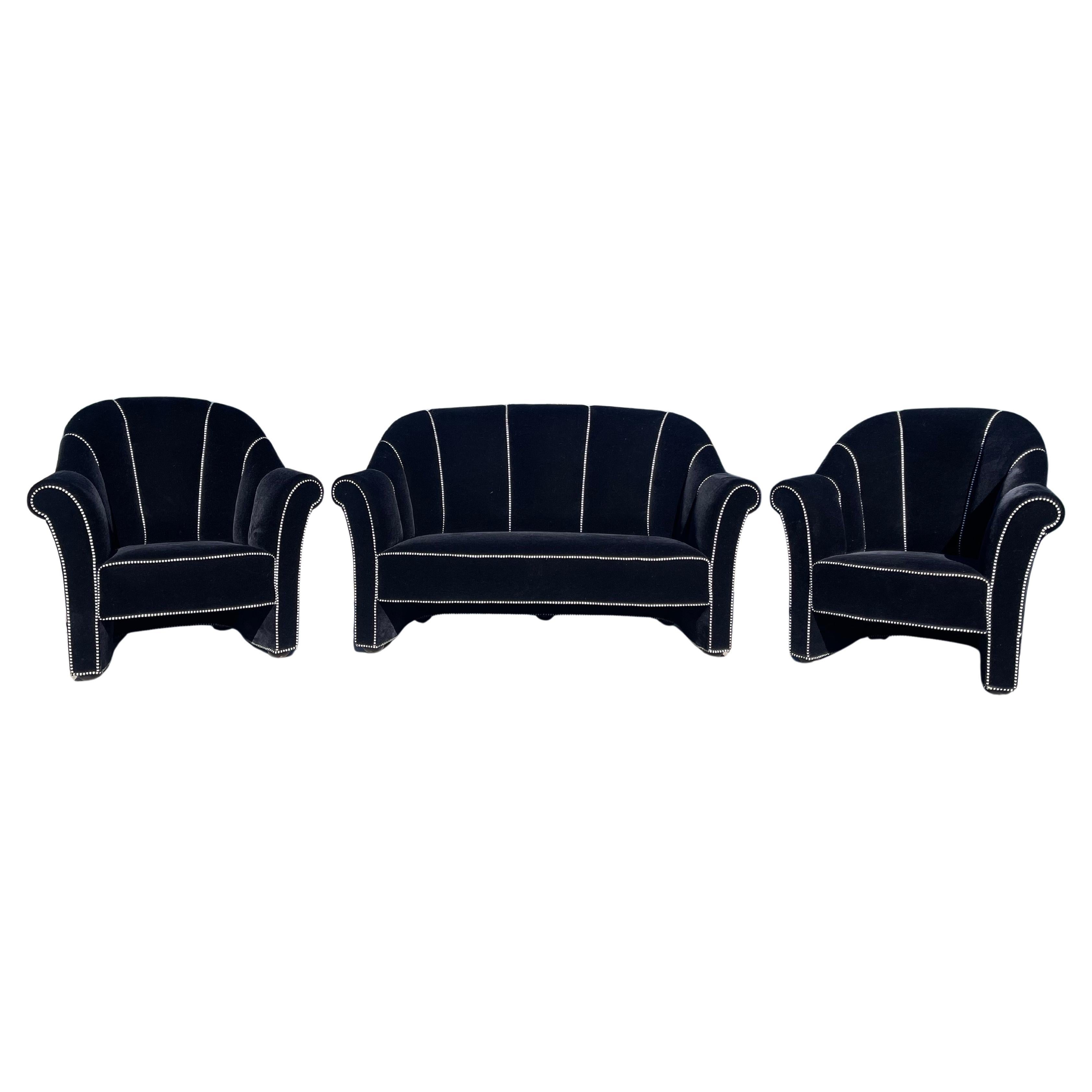Josef Hoffmann "Haus Koller" Set, Sesselpaar & Sessel, Wittmann Österreich im Angebot