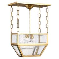 Josef Hoffmann inspiriert Wiener Sezession Jugendstil Anhänger / Laterne, Re Edition