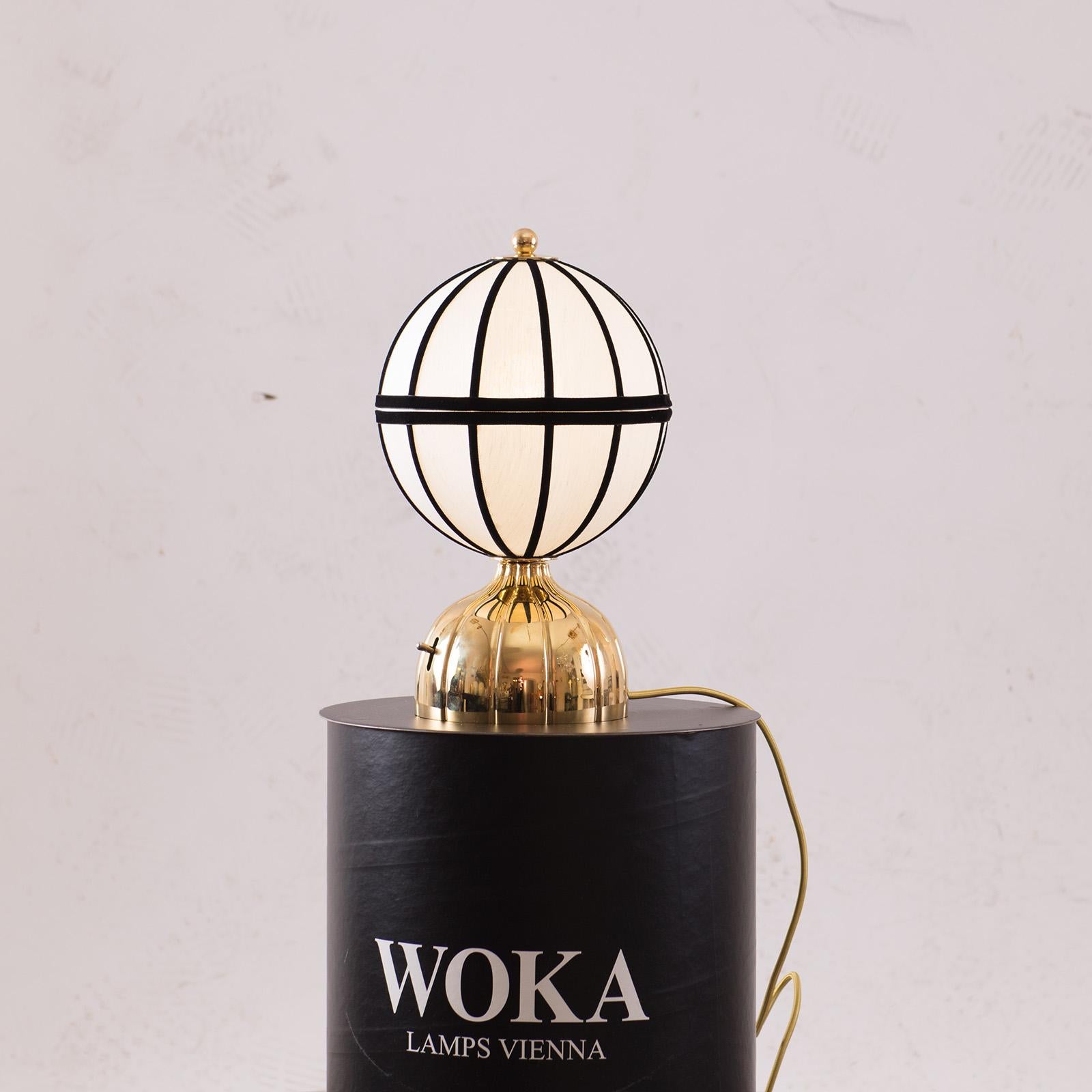 Jugendstil Josef Hoffmann & Josef Frank & Wiener Werkstaette Ball Table Lamp, Re-Edition For Sale