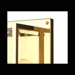 Josef Hoffmann Jugendstil Brass Lantern, Re- Edition