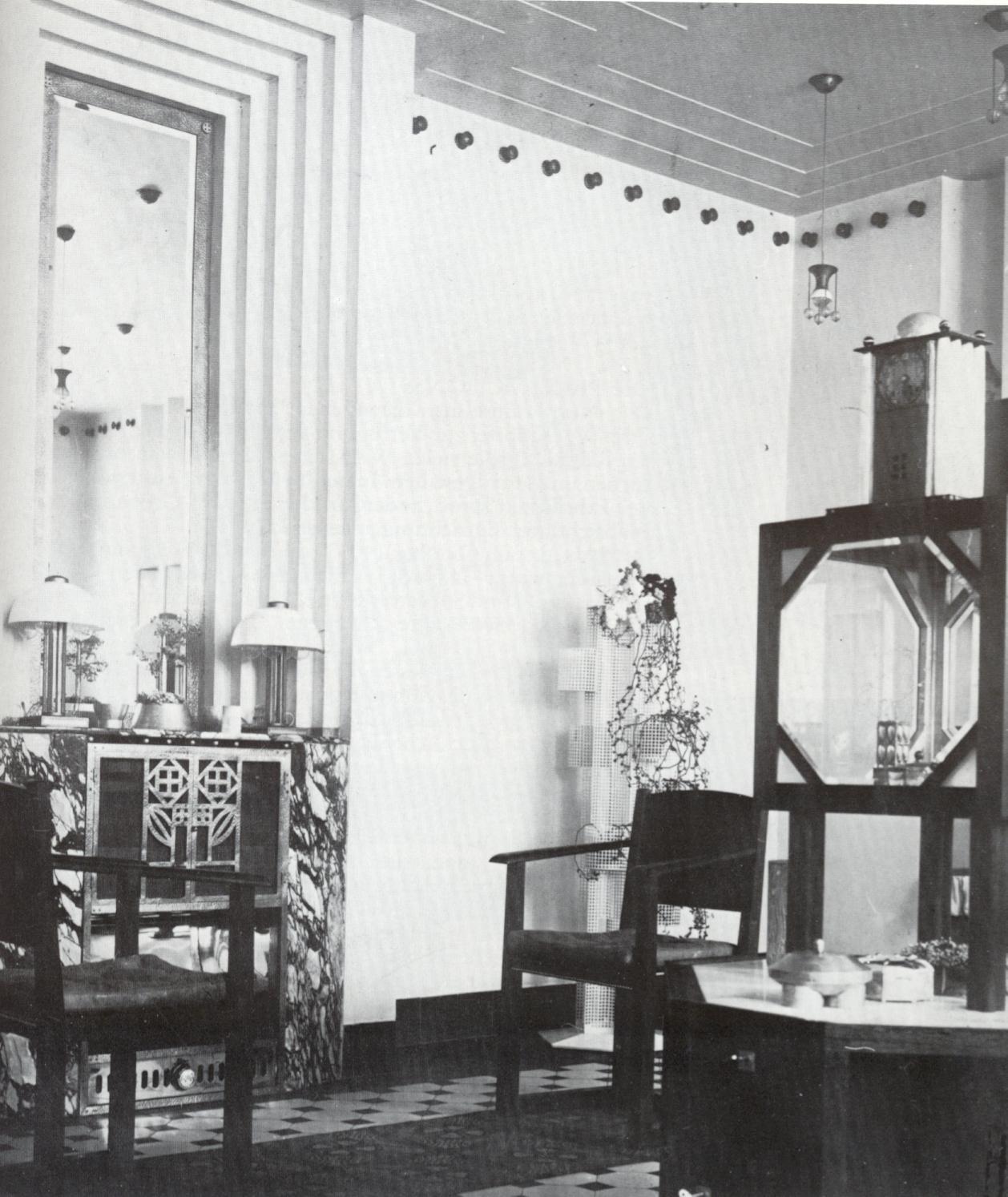 Josef Hoffmann Jugendstil Single Light Pendant for Wiener Werkstätte, Re-Edition en vente 5