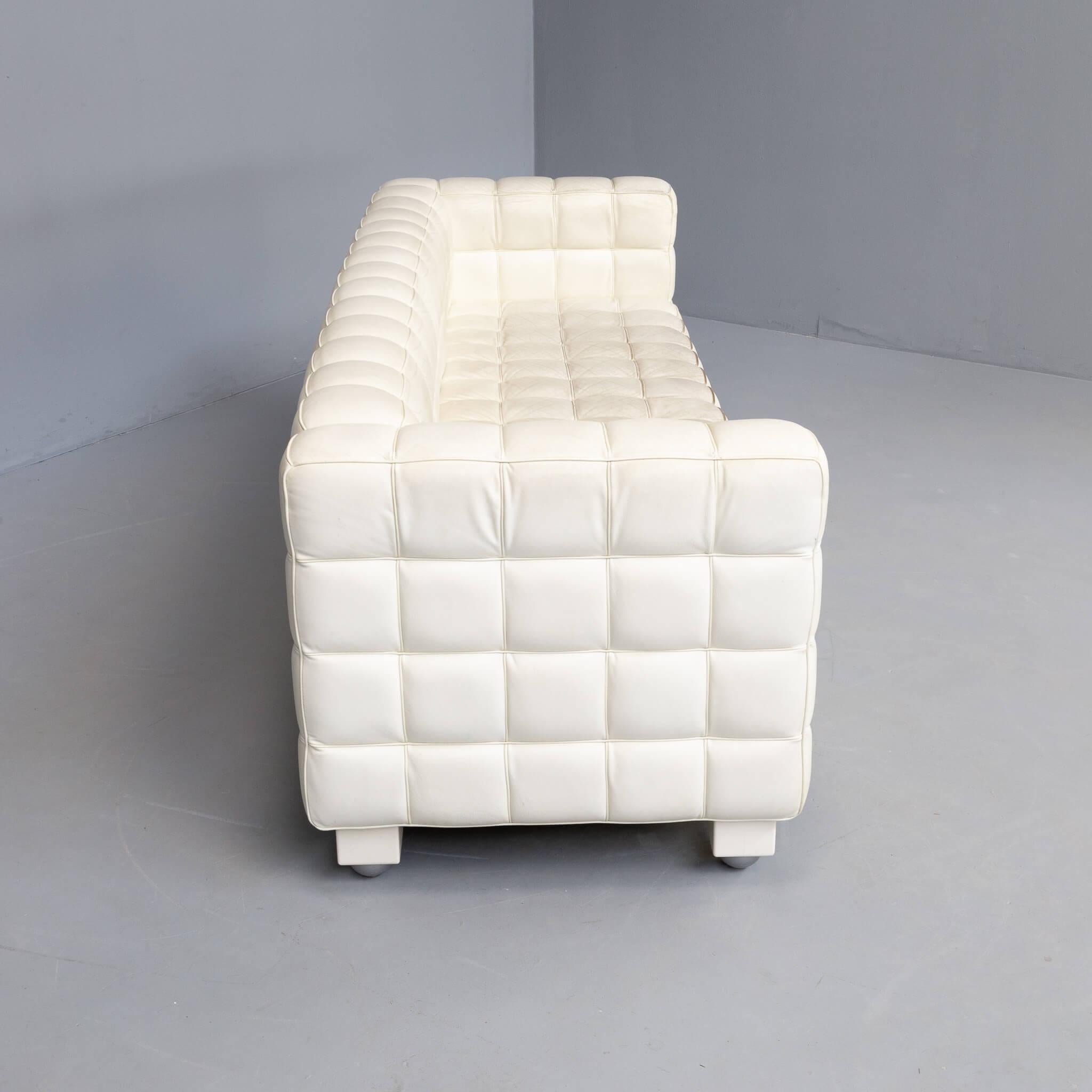 Josef Hoffmann ‘Kubus’ Sofa for Wittmann In Good Condition For Sale In Amstelveen, Noord