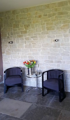 Lounge Chair design Joseph Hoffmann by Wittmann Austria Art Deco Design, 1980