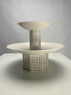 Josef Hoffmann, Metal Centrepiece 0274 designed in 1904 for Wiener Werkstatatte