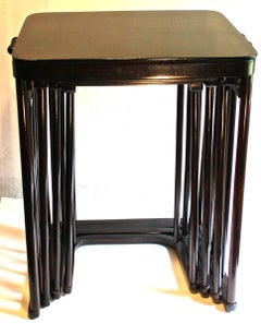 Josef Hoffmann, Tischset aus Tischen, J. Kohn, 1904, Wiener Werkstatte