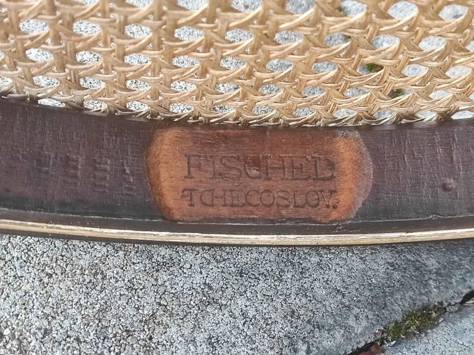 Sedia da ufficio Josef Hoffmann con rotelle in porcellana per Fischel 1910 in vendita 3