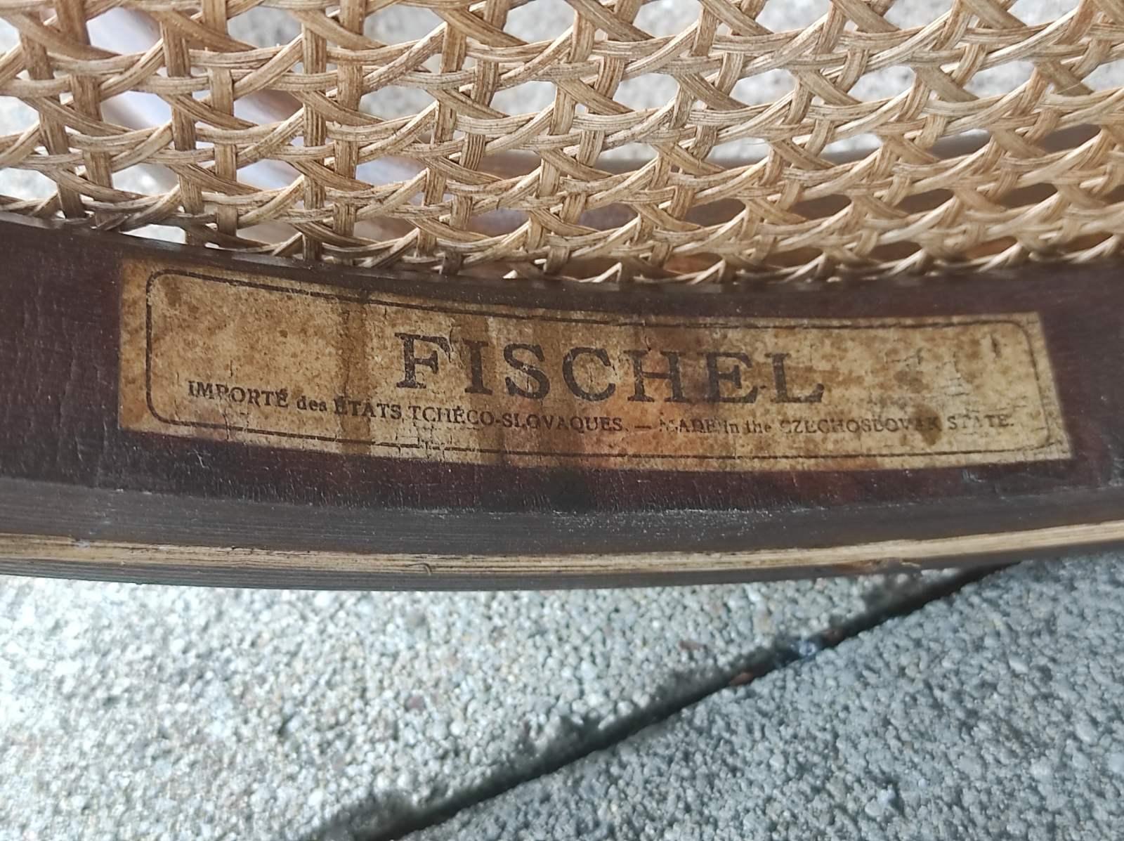 Sedia da ufficio Josef Hoffmann con rotelle in porcellana per Fischel 1910 In condizioni buone in vendita a Čelinac, BA