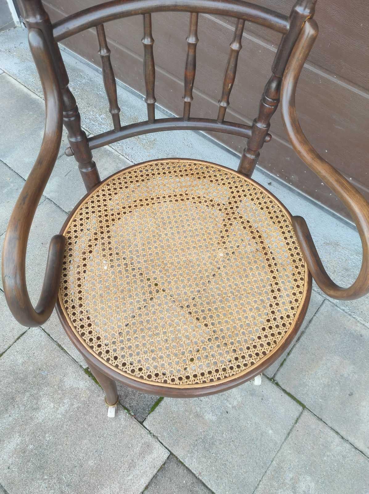 Sedia da ufficio Josef Hoffmann con rotelle in porcellana per Fischel 1910 in vendita 2