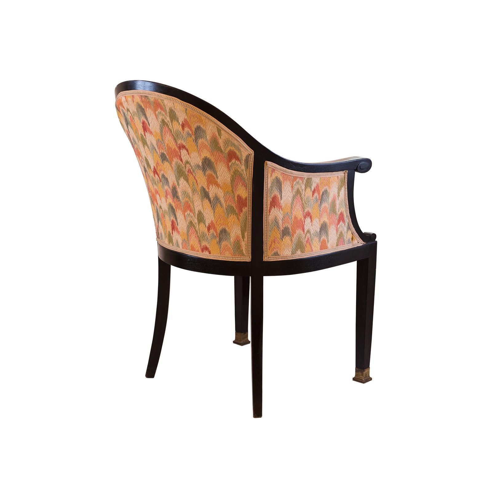Hand-Crafted Josef Hoffmann / Otto Prutscher Attr. Chairs, Pair of For Sale