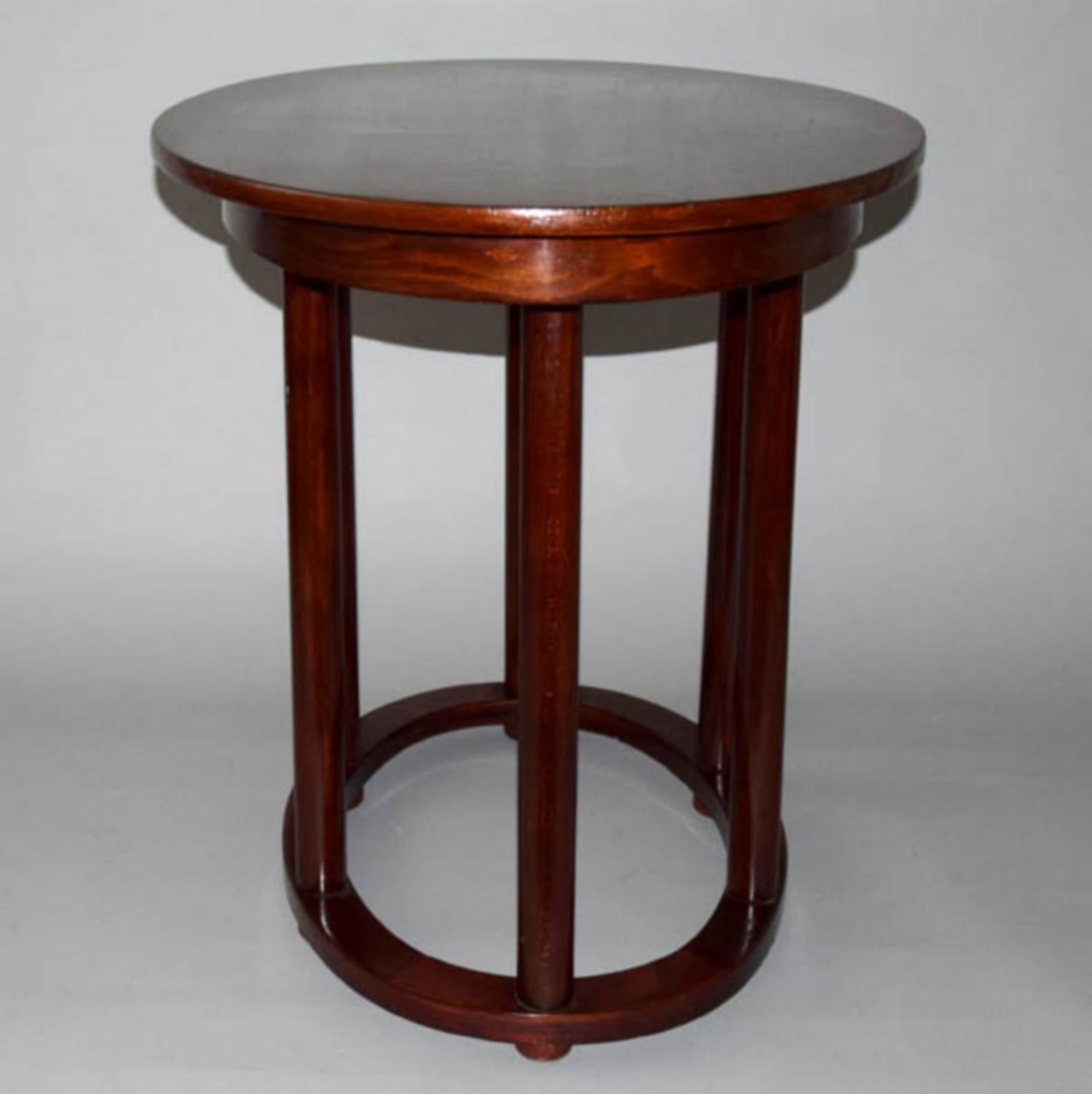 Josef Hoffmann Oval Table For Thonet, 1910s In Good Condition In Praha, CZ