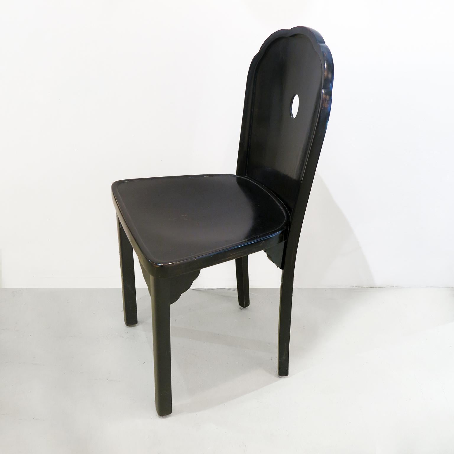 Josef Hoffmann Pair of Chairs, Model 826 (Wiener Secession)