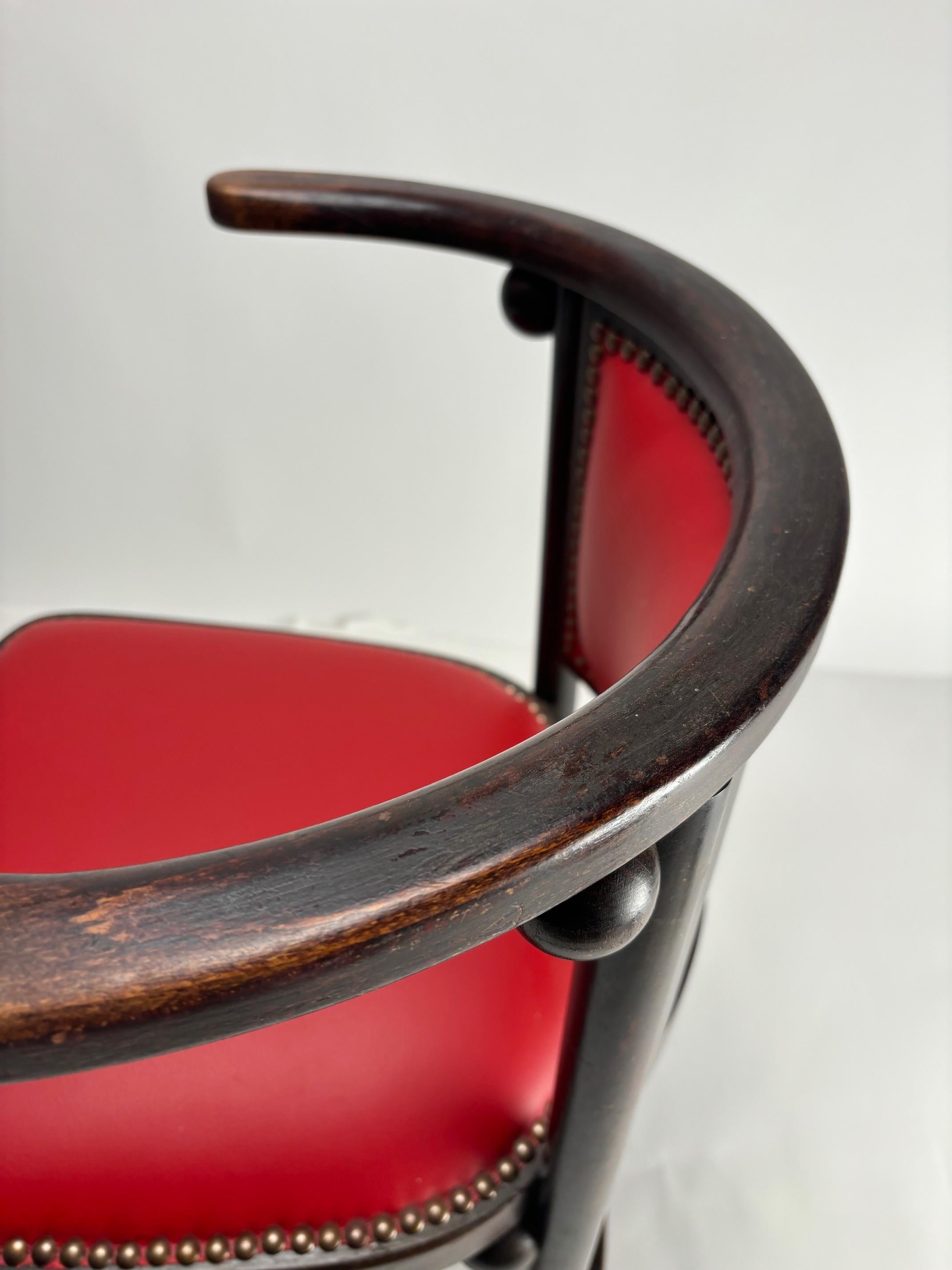 Legno curvato Josef Hoffmann, Coppia di sedie Fledermaus, Austria, 1905 (Prima edizione) in vendita