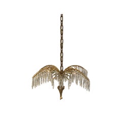 Josef Hoffmann "Palme" Art Nouveau, Jugendstil Chandelier, Re Edtion