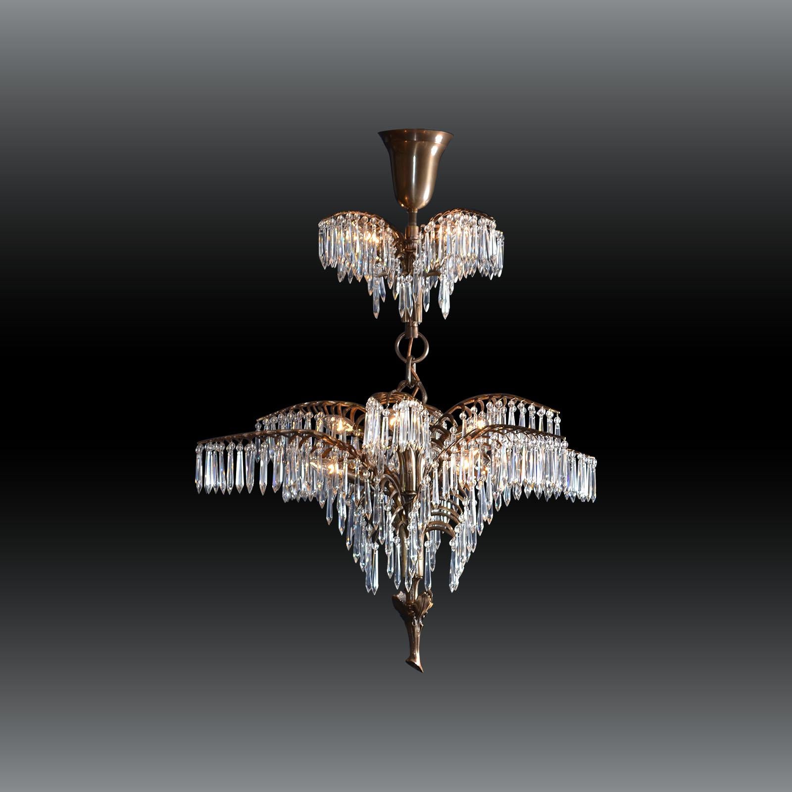     72 cm (28.35 inch)
Weight:
    16 kg (35.27 lbs)
Sockets:
    12x max. 40W Edison Screw Sockets E14 (E12 USA) for incandescent and self-ballasted LED lamps

USA and CAN:
All electrical components according to the UL regulations.
With an
