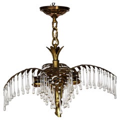 Josef Hoffmann Palmen Kronleuchter für Balakowits
