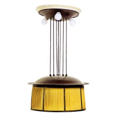 Josef Hoffmann Pendant/ Chandelier Re-Edition for the Apptm. Gustav Pollak