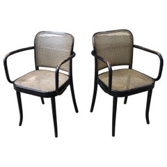 Josef Hoffmann Prague 811 Armchairs by Stendig