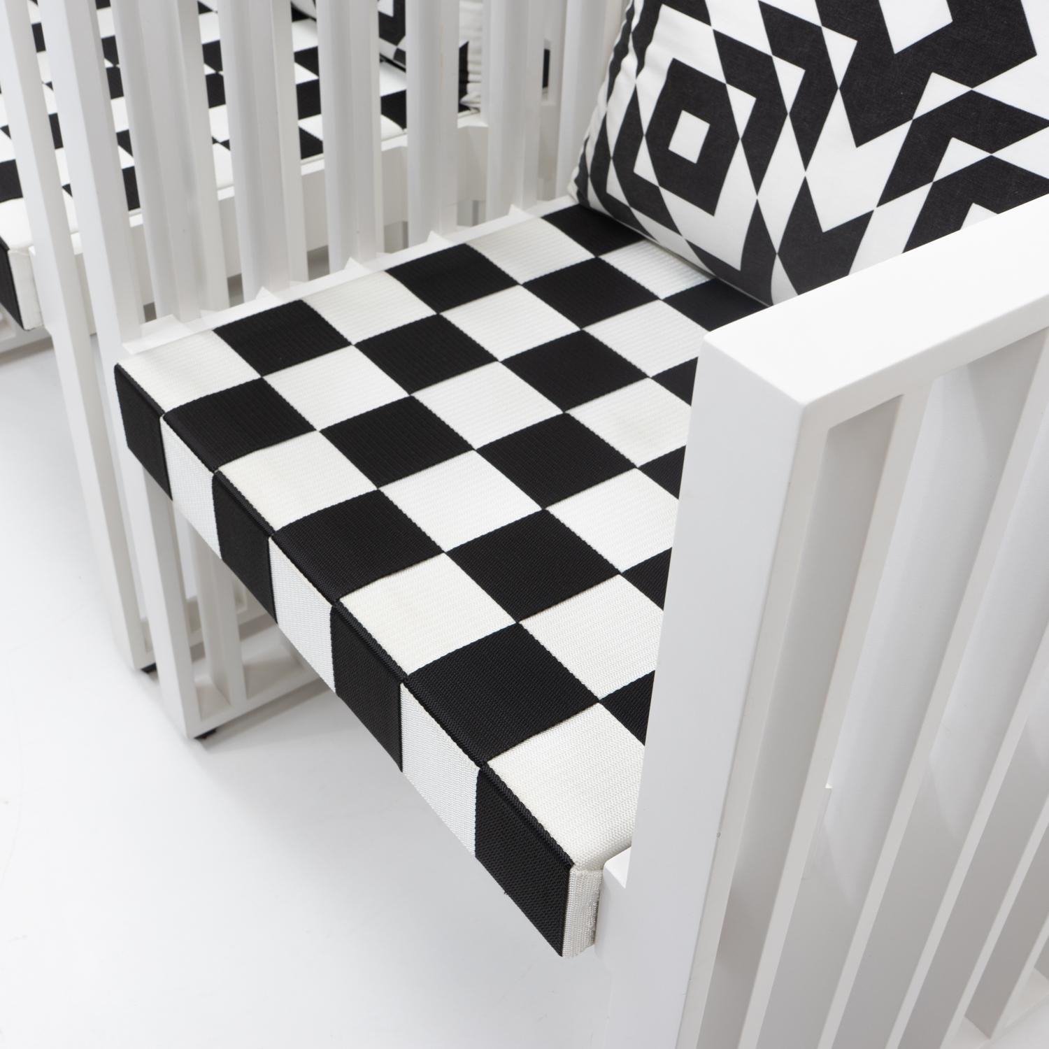 Josef Hoffmann, Purkersdorf Chair by Wittmann, Austria, circa 1990 For Sale 3