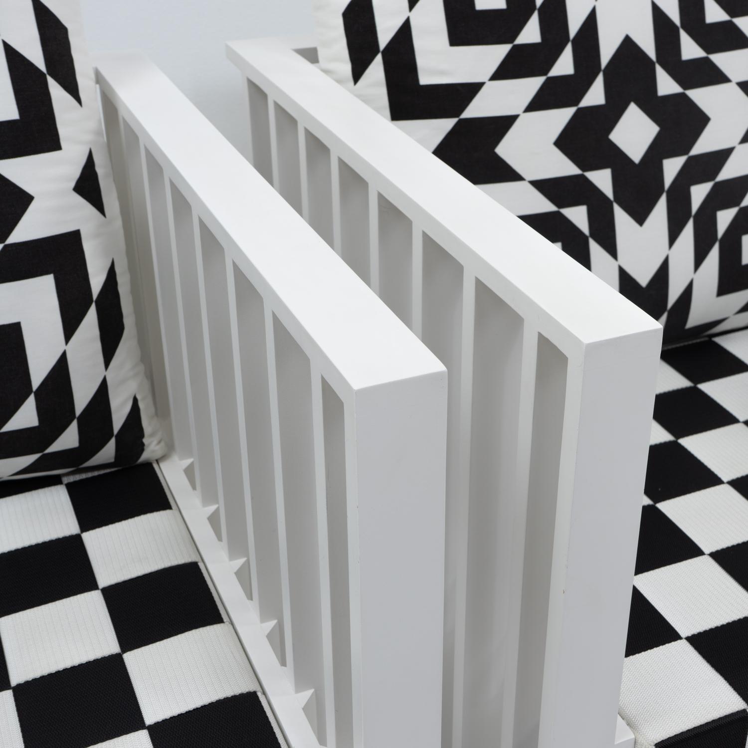 Josef Hoffmann, Purkersdorf Chair by Wittmann, Austria, circa 1990 For Sale 5